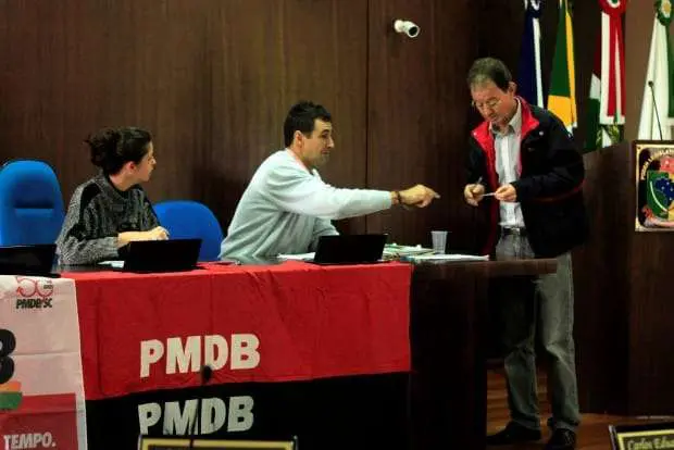 Nova diretoria do PMDB é eleita em Nova Veneza