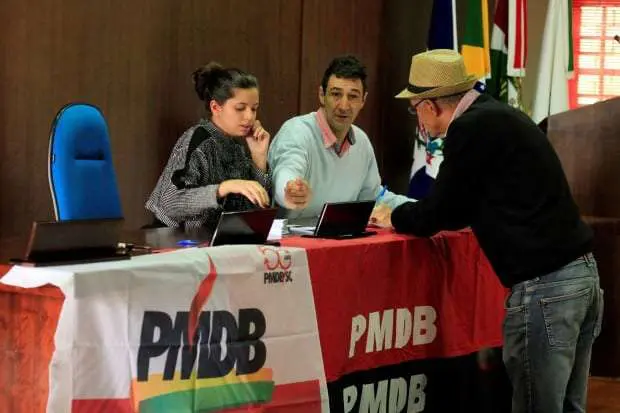Nova diretoria do PMDB é eleita em Nova Veneza