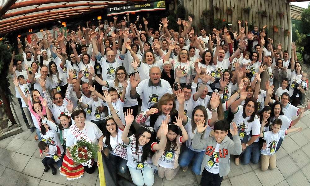 Família Daleffe reúne membros de todo país em Nova Veneza 1 Família Daleffe reúne membros de todo país em Nova Veneza