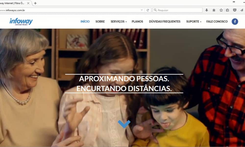 Infoway Internet com novo site e atuação em oito cidades da região 1 Infoway Internet com novo site e atuação em oito cidades da região