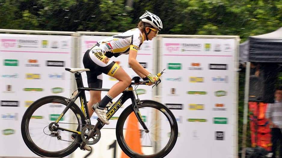 Ciclista neoveneziana está em 2º lugar no Rankig Catarinense