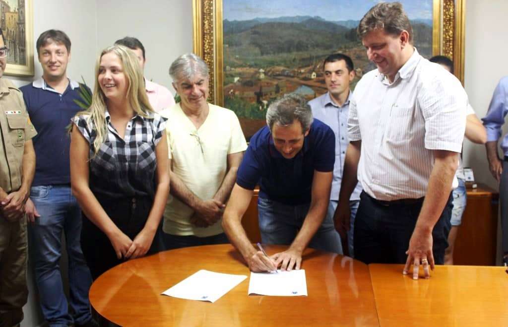 Nova Veneza terá pavimentação turística no Centro 1 Nova Veneza terá pavimentação turística no Centro