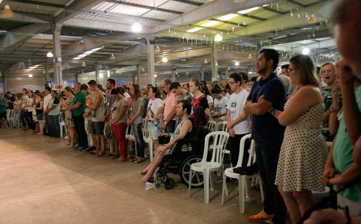 Carnaval diferente, com a alegria de Deus: mais de 1,2 mil jovens participam do 20º Vinde e Vede