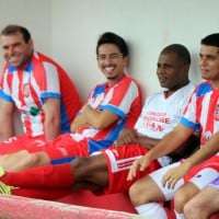 PM de Nova Veneza vence partida amistosa contra time de ex-craques