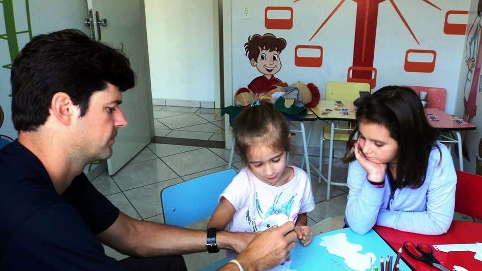 O Jornalista Tadeu Spillere é o novo assessor de comunicação da Câmara de Vereadores 7 O professor Tiago, da Wizard de Caravaggio com alunos. As aulas iniciaram recentemente mas você ainda poderá fazer sua matrícula.