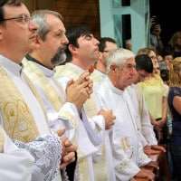Santos óleos são abençoados no Santuário de Caravaggio 37 Santos óleos são abençoados no Santuário de Caravaggio