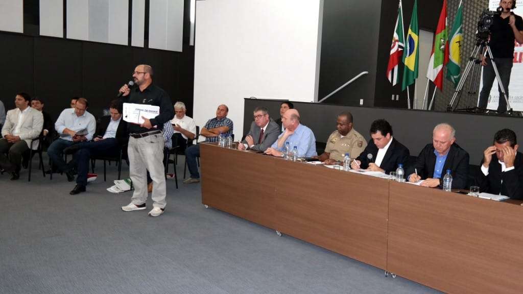 Audiência elenca itens sobre segurança para serem levados ao governador 1 Audiência elenca itens sobre segurança para serem levados ao governador