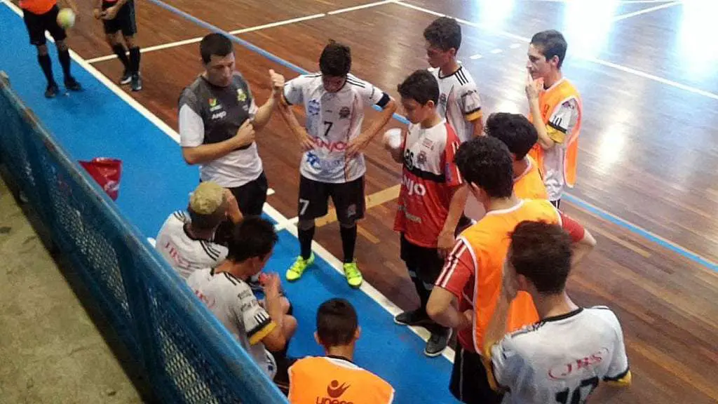 Sub-15 de Forquilhinha/Anjo Futsal fica em 2º lugar na chave no Campeonato Estadual