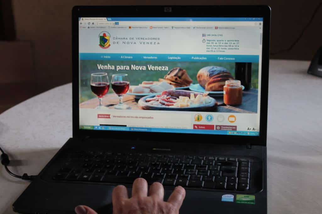 Novo site da Câmara traz mais transparência 1 Novo site da Câmara traz mais transparência