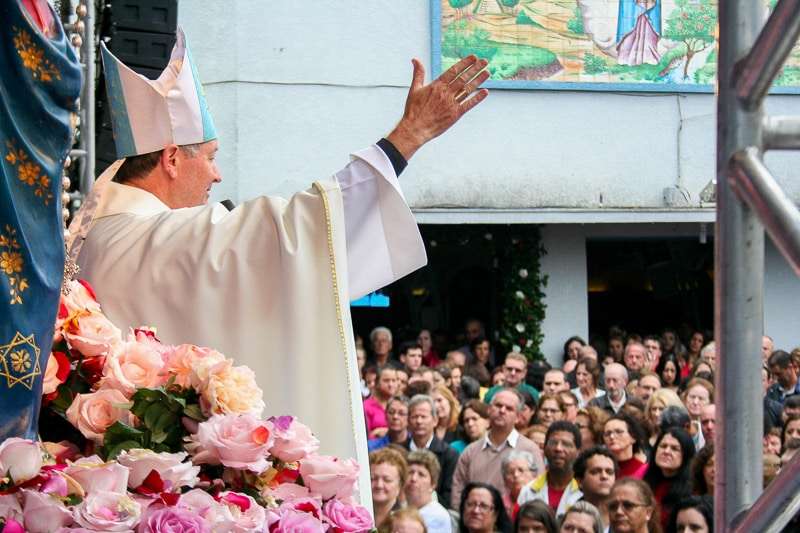Romaria reúne mais de 60 mil fiéis em Caravaggio