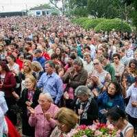 Romaria reúne mais de 60 mil fiéis em Caravaggio