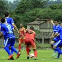 Metropolitano e Caravaggio empatam no primeiro jogo da final