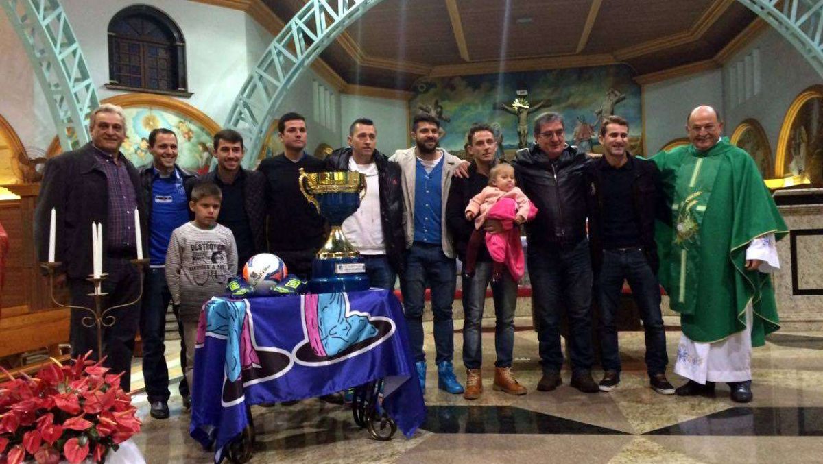 Missa e festa marcam dia de comemoração do Caravaggio FC