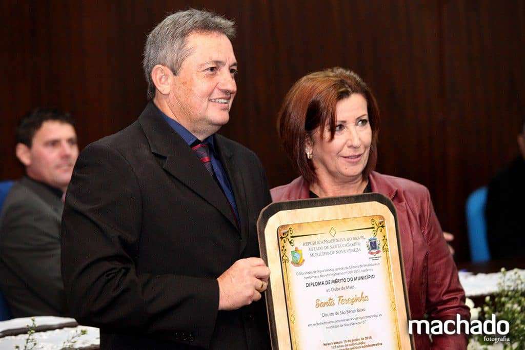 Sessão Solene é dedicada às entidades de Nova Veneza