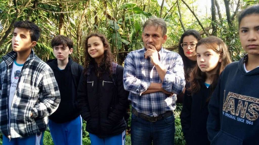 Projeto Ingabiroba: Alunos de Nova Veneza visitam mudas plantadas há sete anos pela mesma instituição de ensino 1 Projeto Ingabiroba: Alunos de Nova Veneza visitam mudas plantadas há sete anos pela mesma instituição de ensino