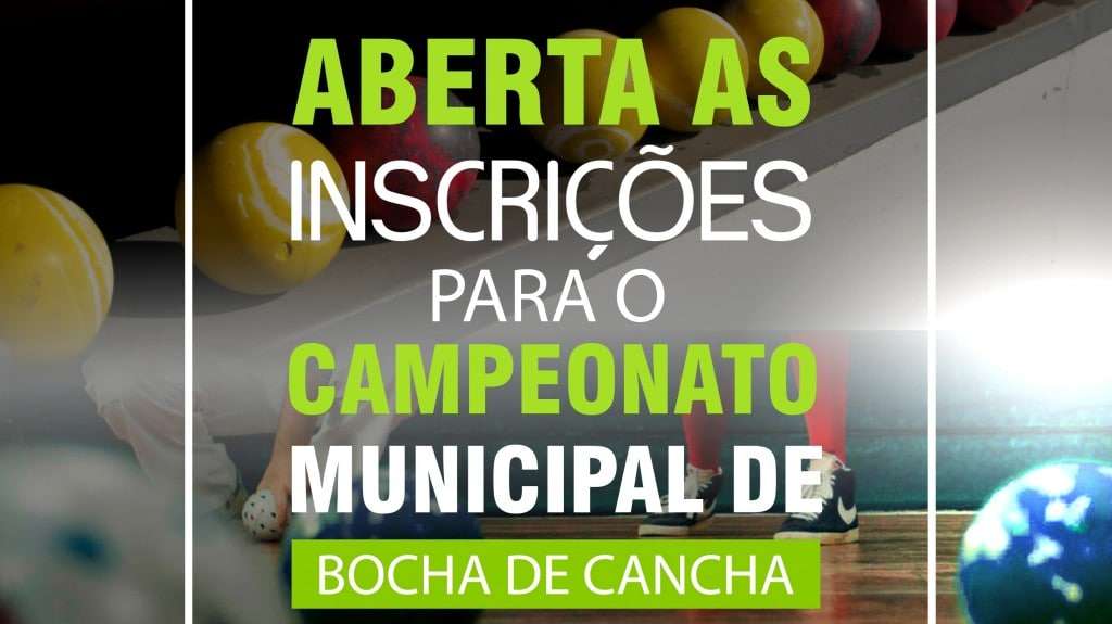Inscrições abertas