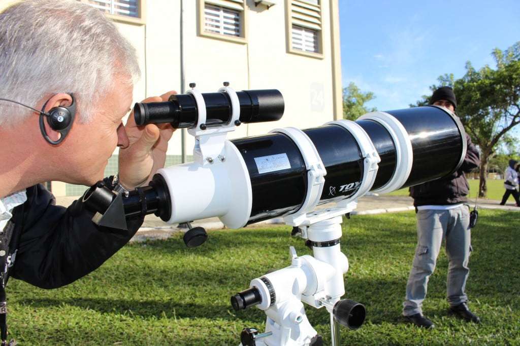 Telescópio será ferramenta de ensino nas aulas de física 1 Telescópio será ferramenta de ensino nas aulas de física