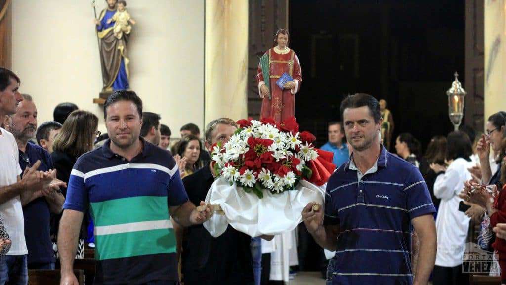 100 anos da inauguração da Matriz São Marcos é comemorado em Nova Veneza