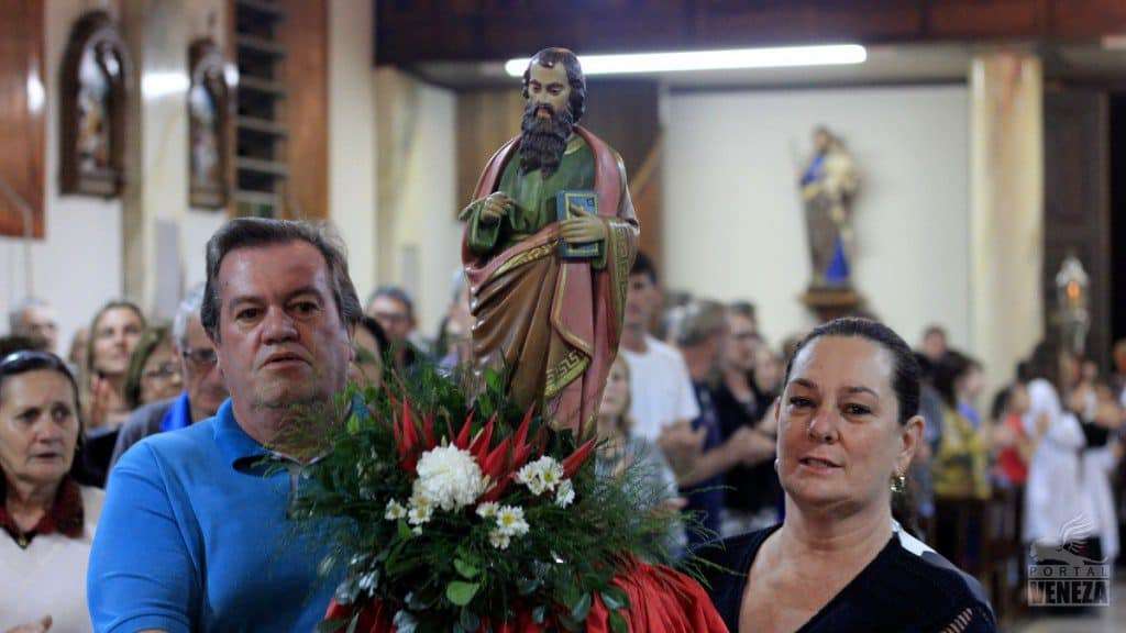 100 anos da inauguração da Matriz São Marcos é comemorado em Nova Veneza