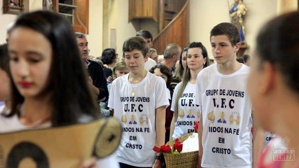 100 anos da inauguração da Matriz São Marcos é comemorado em Nova Veneza