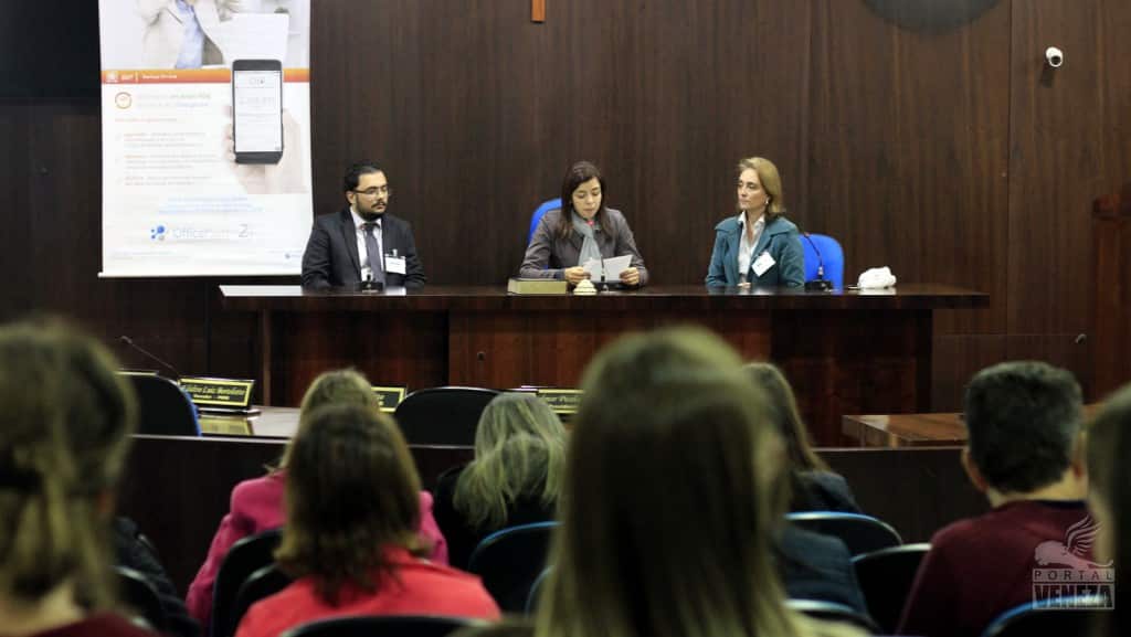 Palestra reúne em Nova Veneza cartorários da região 1 Palestra reúne em Nova Veneza cartorários da região