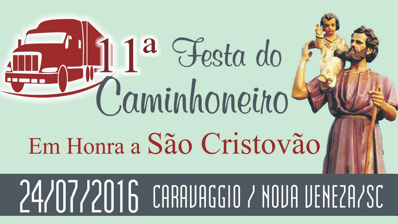 11ª Festa do Caminhoneiro em Caravaggio 1 11ª Festa do Caminhoneiro em Caravaggio