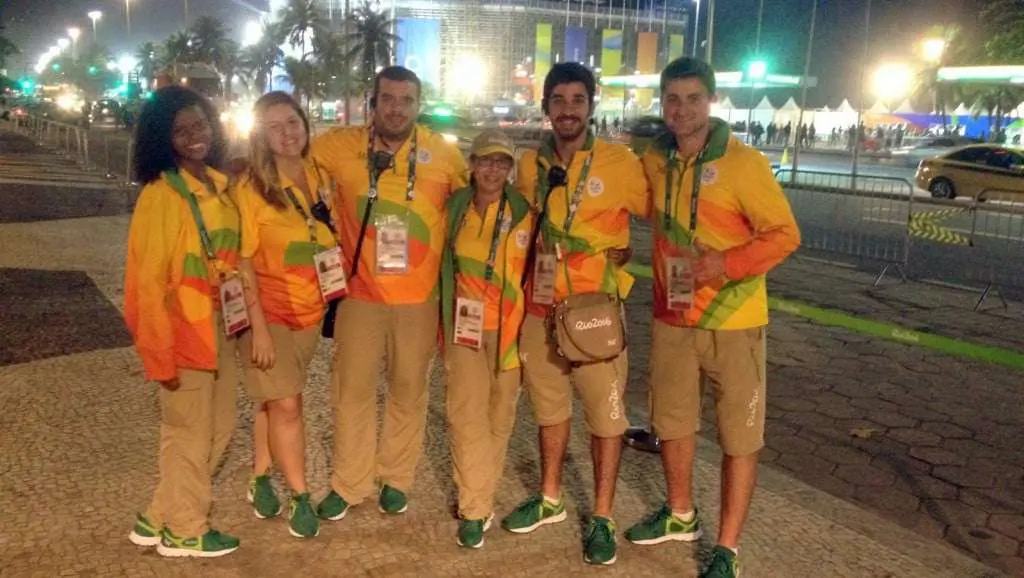 Neoveneziano trabalha como voluntário nas Olimpíadas Rio 2016 e volta emocionado com a experiência