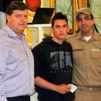 Jovens de Nova Veneza recebem dispensa militar
