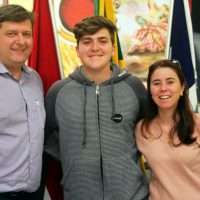 Jovens de Nova Veneza recebem dispensa militar