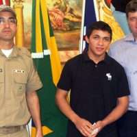 Jovens de Nova Veneza recebem dispensa militar