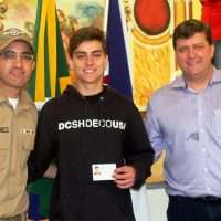 Jovens de Nova Veneza recebem dispensa militar