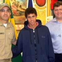 Jovens de Nova Veneza recebem dispensa militar