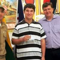 Jovens de Nova Veneza recebem dispensa militar