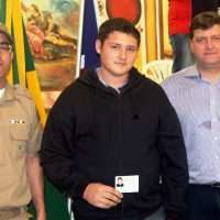 Jovens de Nova Veneza recebem dispensa militar
