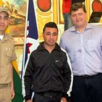 Jovens de Nova Veneza recebem dispensa militar
