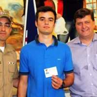 Jovens de Nova Veneza recebem dispensa militar