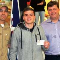 Jovens de Nova Veneza recebem dispensa militar