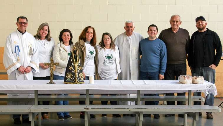 Misericórdia no cárcere: Pastoral promove primeira missa na Penitenciária Sul 11 Misericórdia no cárcere: Pastoral promove primeira missa na Penitenciária Sul
