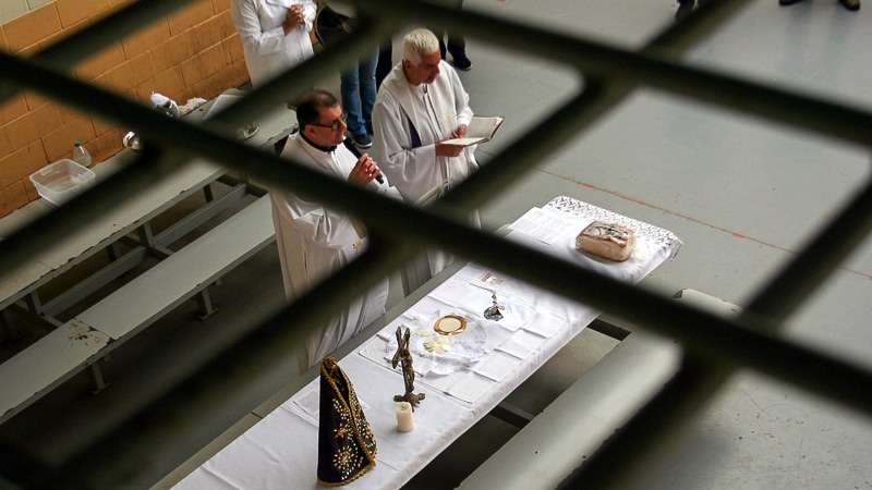 Misericórdia no cárcere: Pastoral promove primeira missa na Penitenciária Sul 3 Misericórdia no cárcere: Pastoral promove primeira missa na Penitenciária Sul