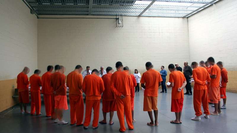 Misericórdia no cárcere: Pastoral promove primeira missa na Penitenciária Sul 4 Misericórdia no cárcere: Pastoral promove primeira missa na Penitenciária Sul