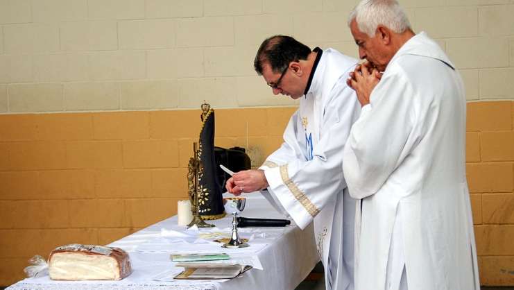 Misericórdia no cárcere: Pastoral promove primeira missa na Penitenciária Sul 5 Misericórdia no cárcere: Pastoral promove primeira missa na Penitenciária Sul
