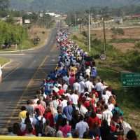 Caminhada encerra mês de oração pelas vocações na Diocese de Criciúma