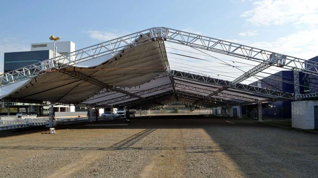 Estrutura para a AgroPonte 2016 começa a ganhar forma 1 Estrutura para a AgroPonte 2016 começa a ganhar forma