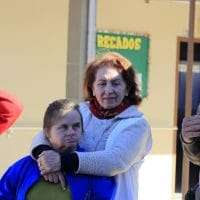 Apae promove reflexão nas ruas de Nova Veneza com apoio da Polícia Militar e Corpo de Bombeiros