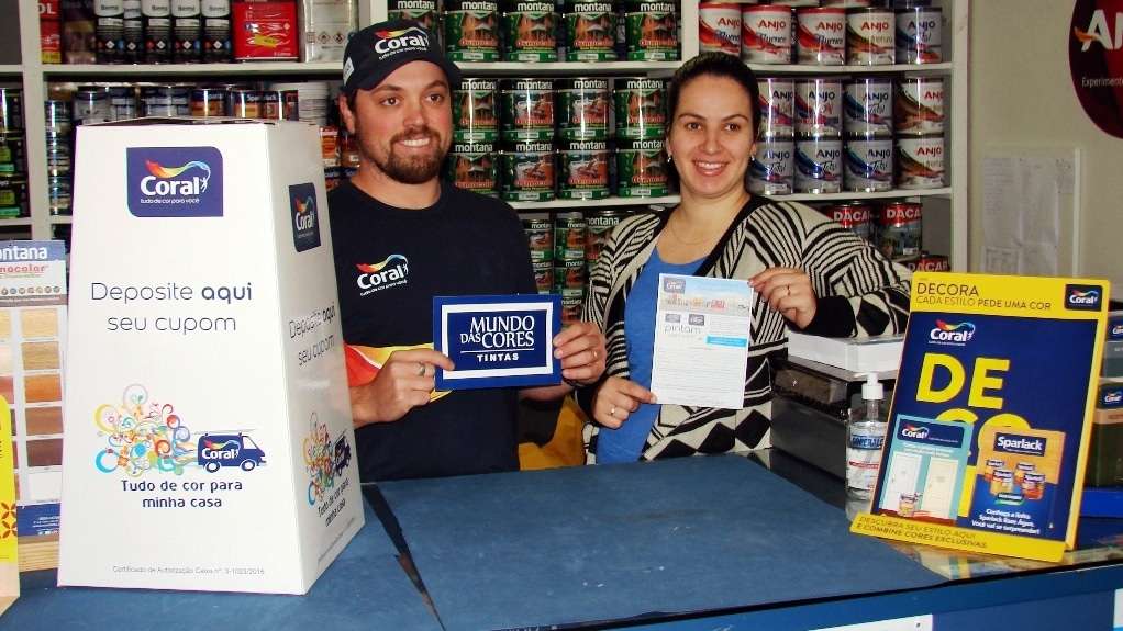A coligação PP-PMDB-PT reuniu na segunda-feira um grupo de mulheres... 2 A Loja Mundo das Cores Tintas lançou a promoção “você quer tudo de cor para sua casa?”. Vá a loja, preencha um cupom completando de forma criativa a frase acima e concorra a pintura externa de sua casa. Além disso tem que colocar um banner da promoção na fachada de sua casa. Maiores informações pelo fone (48) 3436-1868.