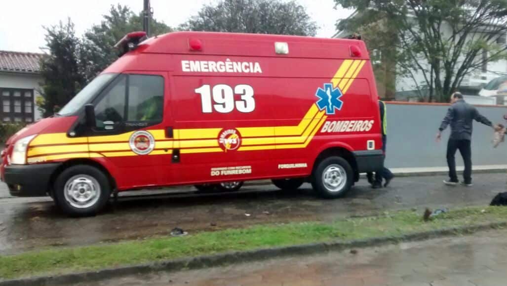 Condutor sem CNH sofre acidente no Caravaggio 2 Condutor sem CNH sofre acidente no Caravaggio