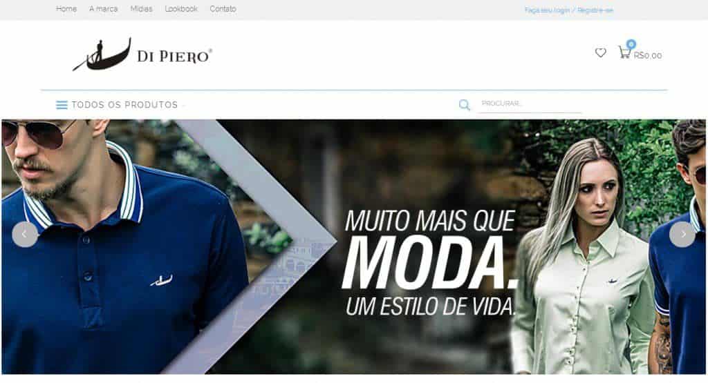 Di Piero Uomo investe em plataforma online de vendas