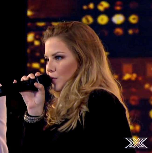 Coisa boa de volta 4 A criciumense Mariana Sônego Mattos, no programa X-Factor Brasil.