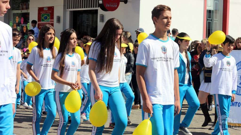 Nova Veneza comemora Dia da Independência com grande desfile