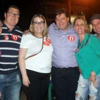 Jovens reúnem apoiadores de Evandro e Betão